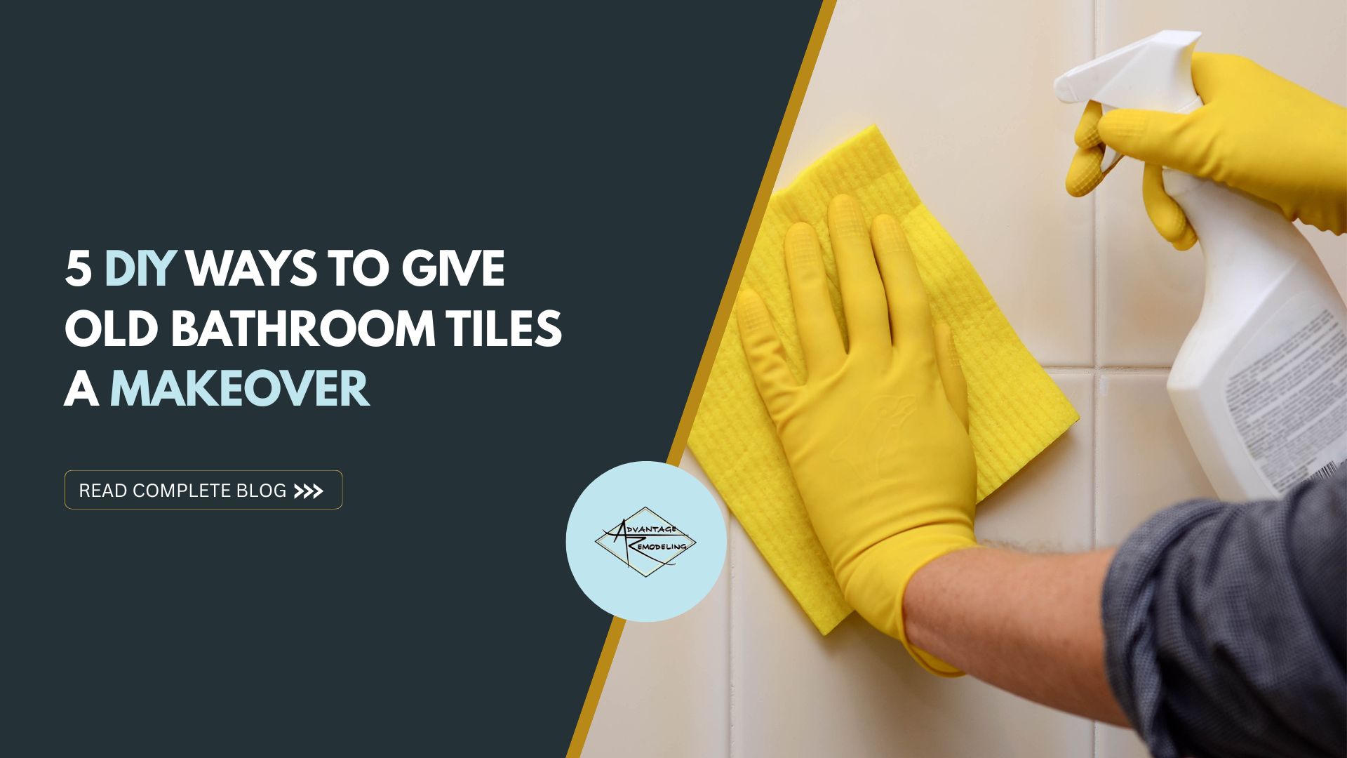 DIY Ways to Give Old Bathroom Tiles a Makeover