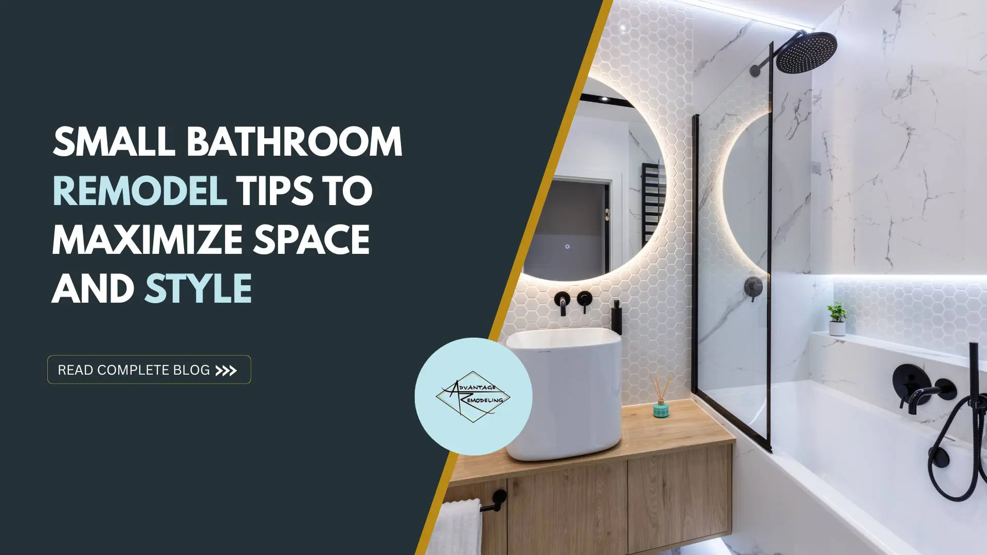 Small Bathroom Remodel Tips to Maximize Space And Style