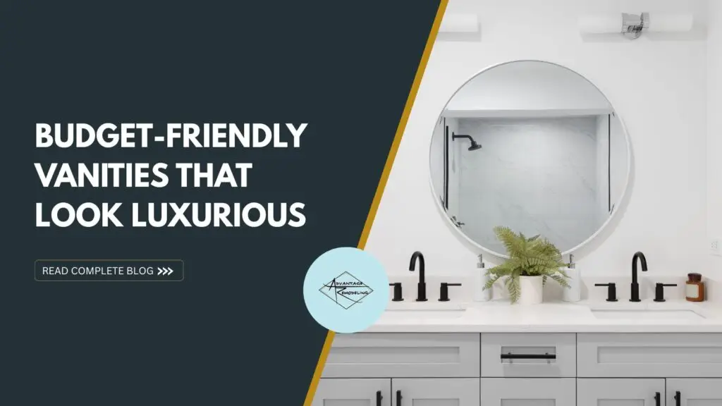 Affordable Luxury Vanity
