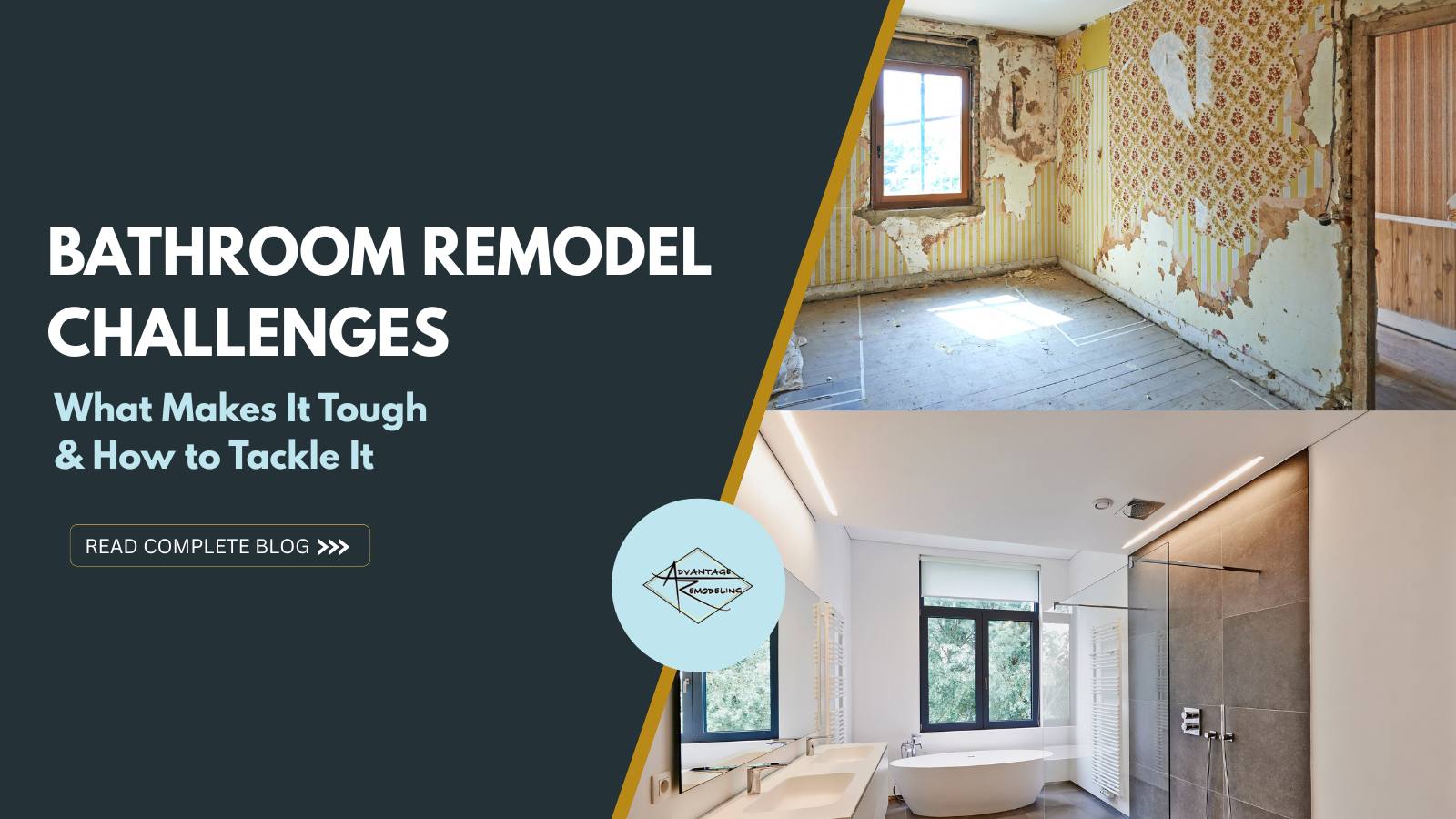 Bathroom Remodel Challenges