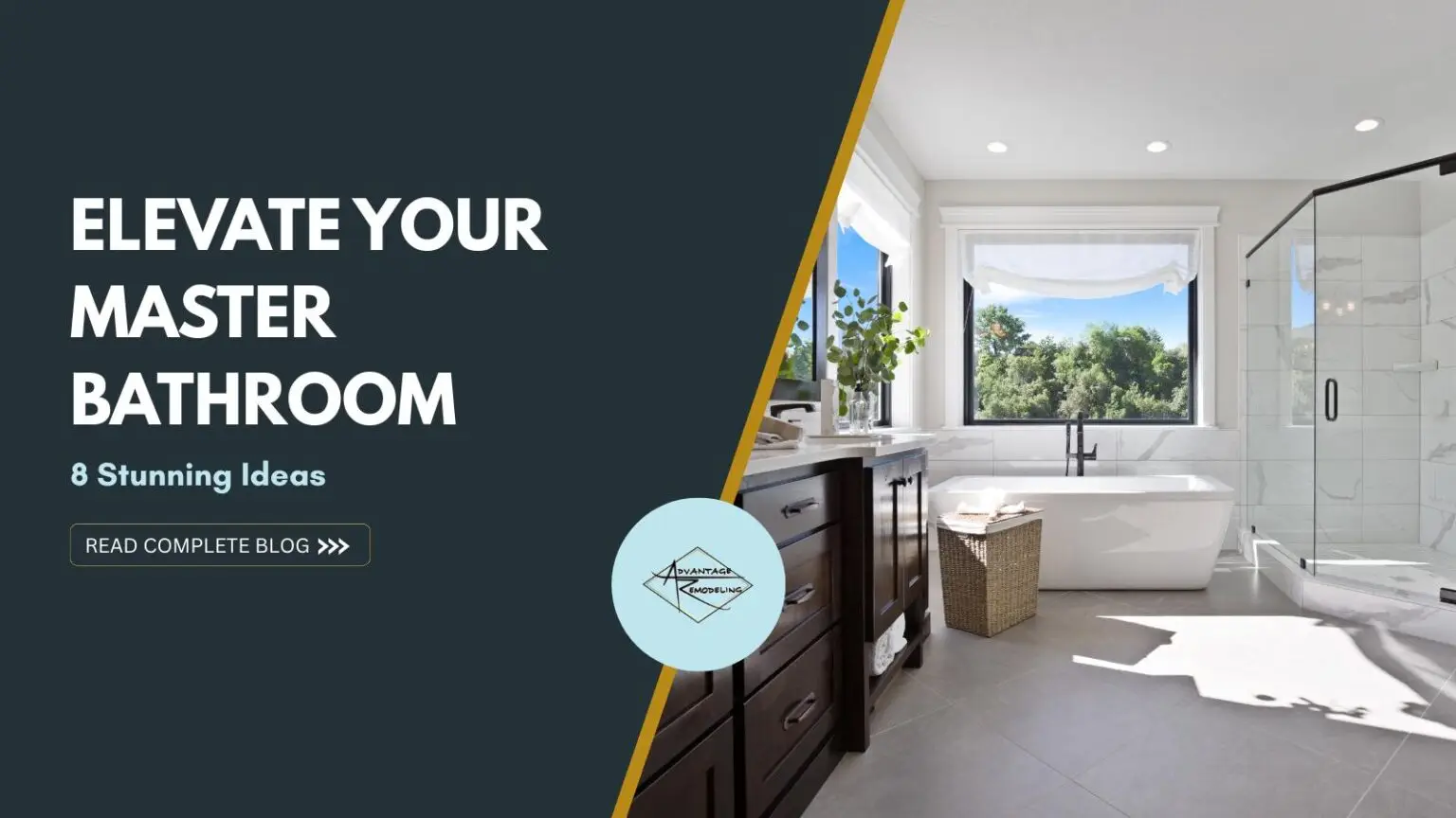 Upgrade master bathroom near me