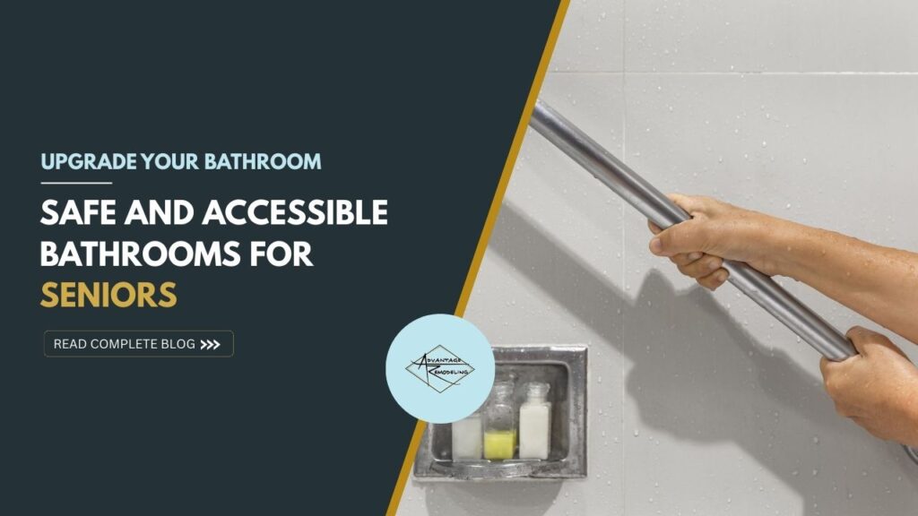 Senior-friendly bathroom