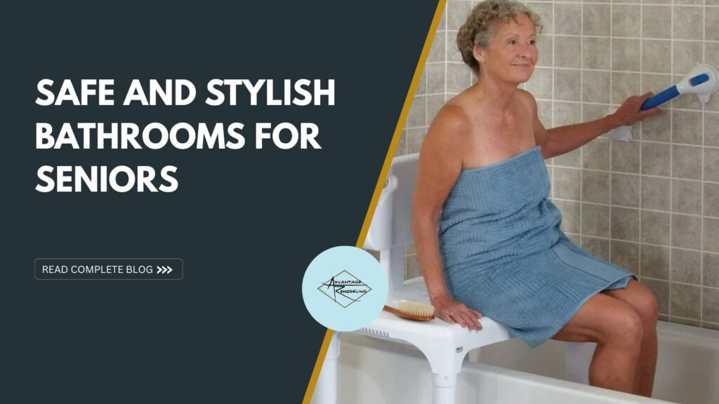 Senior friendly bathroom remodeling