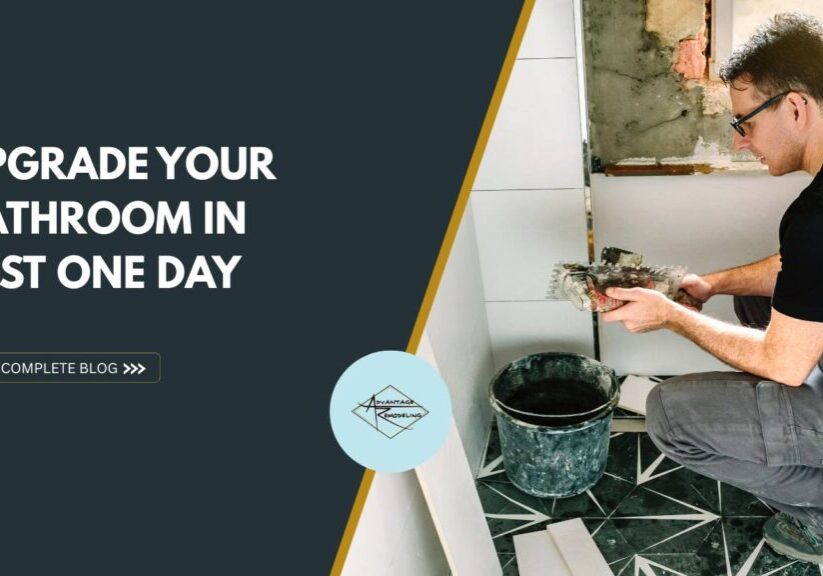 One Day Bathroom Remodel